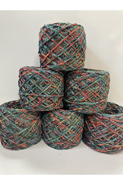 göçer Catifea moline verde, combinație de sclipici țiglă total 600gr