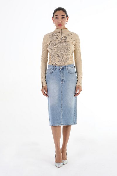 Balizza Blz- Jean Skirt