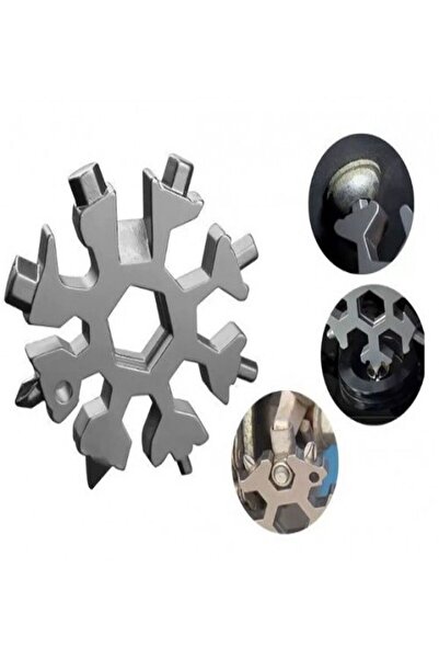 Fashion Base Kar Tanesi Çok Amaçlı Anahtarlık Açacak