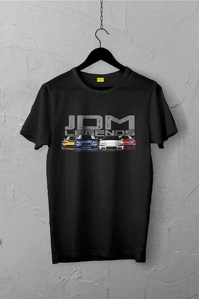 Pisa Art Μπλουζάκι Jdm Legends Design, Unisex Premium, Δεν Παρασχείται Σπασμένο Χρώμα / Αυτοκίνητο