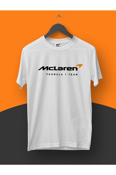 Pisa Art Λευκό μπλουζάκι Mclaren Formula One Team