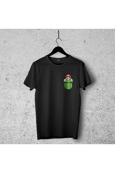 Pisa Art Μπλουζάκι Mario Designed, Μπλουζάκι Unisex Premium Quality που δεν σπάει και δεν ξεθωριάζει