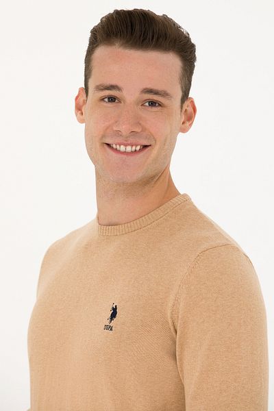 U.S. Polo Assn. БАЗА. POLO МЪЖКИ СПОРТЕН ТРИКОТАЖ SLIMFIT О-ДЕКО G081GL0TK.000.1629648 GTD