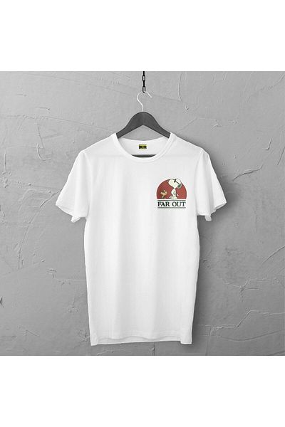 Pisa Art Μπλουζάκι Snoopy Design 02, unisex Premium Quality Μπλουζάκι με στάμπα που δεν ξεφλουδίζει