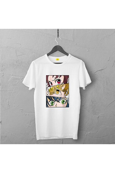 Pisa Art Μπλουζάκι με σχέδιο Demon Slayers, Unisex Premium, Δεν ξεφτιέρευνται / Anime