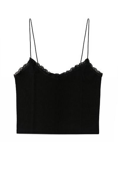 Simi Underwear Amalfi Καθημερινής Χρήσης Βαμβακερή Λύκρα Δαντέλα Λεπτομερή Γυναικείο Crop Bustier