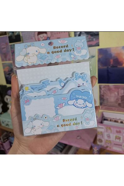 synshop Sanrio Kawai Cinnamoroll Post It Postit Sticky Note Paper Korean Japanese Stationery