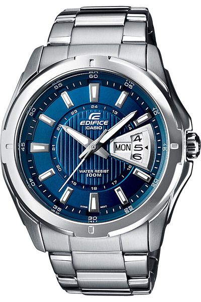 Casio Ανδρικό ρολόι Casio EF-129D-2AVEF, Quartz, 45mm, 10ATM