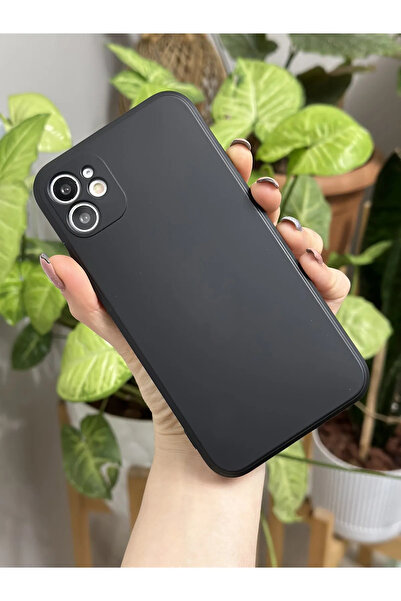 Socase Iphone 11 Uyumlu Leke tutmaz ( 12 Görünümlü Köşeli ) Içi Kadife Kamera...