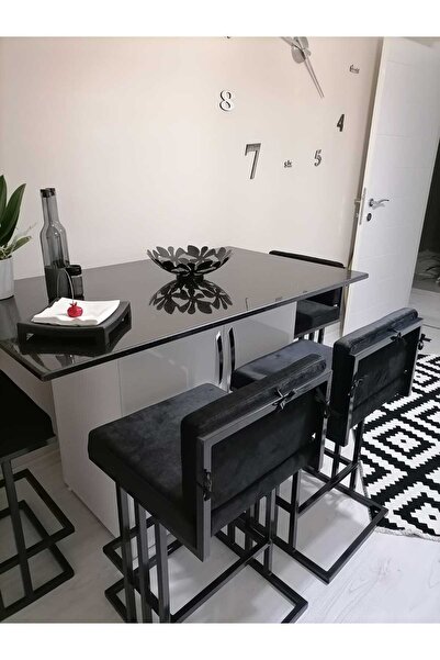 turgutsan mobilya Bar Sandalyesi/68cm Yükseklik Bar Taburesi (ALMİRA MODELİ)