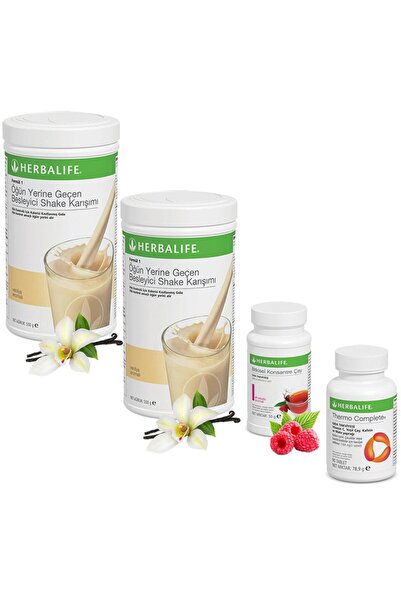 Herbalife Shake Vanilya Çay Ahududu Thermo Complete