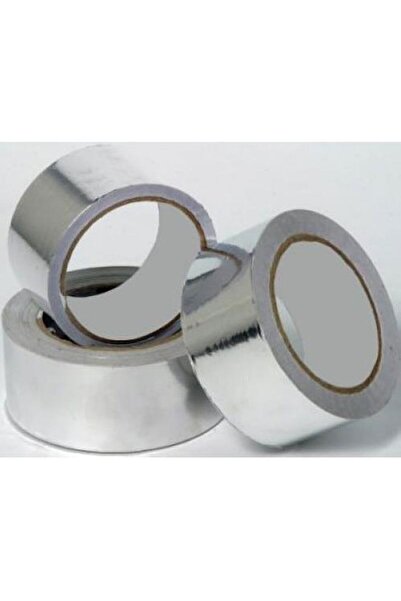 Bantix 6'lı Paket Alüminyum Folyo Bant 44mm * 10 Metre Yanmaz Erimez Tamirat Tadilat Bandı