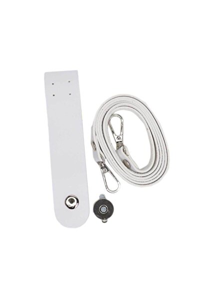 Ritzz Telefon Torba Set 120CM Beli - Srebrna Kuka