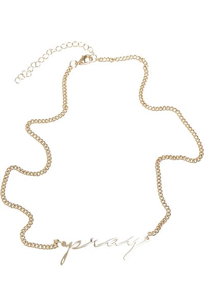 Mister Tee Accessories Pray Necklace