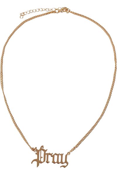 Mister Tee Accessoires Pray Chunky Halskette