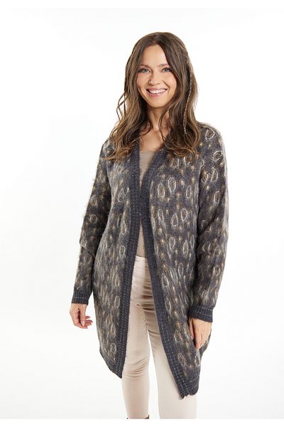USHA FESTIVAL Strick Cardigan flesh