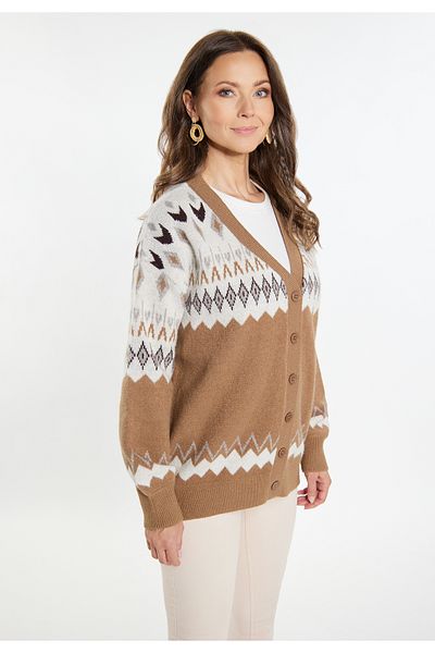USHA FESTIVAL – Strick-Cardigan-Schläger-Design