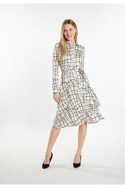 Dreimaster Klasické Midikleid baradello