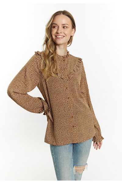 Dreimaster Vintage Langarmbluse imane