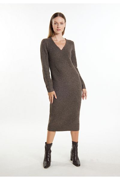Dreimaster Seifuri Strickkleid clasice