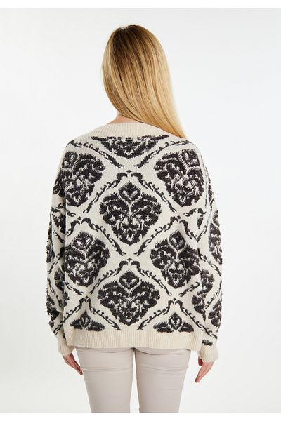 USHA Strick Cardigan sivene