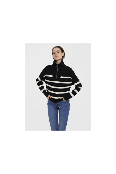Vero Moda Γυναικείο Πουλόβερ 10269246 Μαύρο