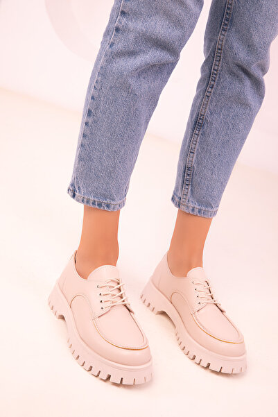 SOHO Beige Women's Casual Shoes 18381