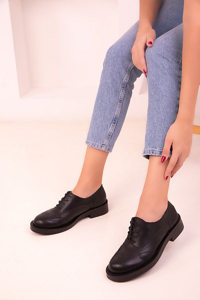 SOHO Schwarze Damen Freizeitschuhe 18383