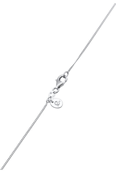 ELLI Schmuckset Topas Ohrstecker Solitär Kette 925 Silber