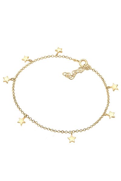 ELLI Fußschmuck Sterne Astro Basic Sommer Strand Meer 925 Silber