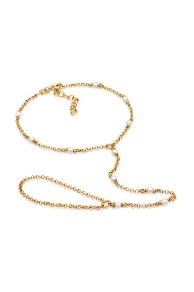 ELLI Handkette und Handkette Muschelkernperlen – Armband