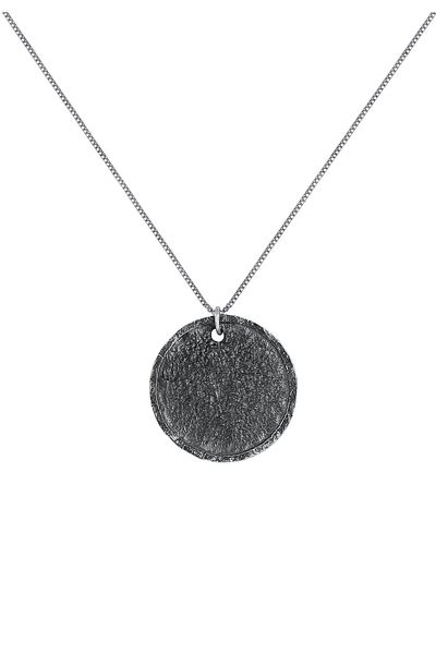 KUZZOI Halskette Herren Coin Vintage Antike Münze 925er Silber