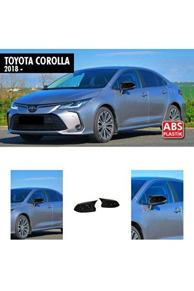 Nam Tuning Garage Toyota Corolla Yarasa Ayna Kapağı 2018 ve üzeri Parlak Siyah