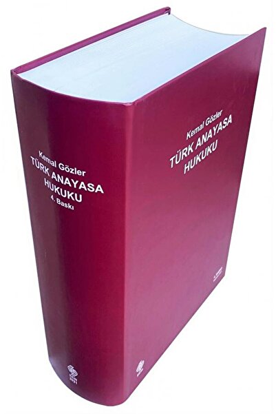 Ekin Basım Yayın Türk Anayasa Hukuku / Kemal Gözler / Ekin Basım Yayın / 9786...