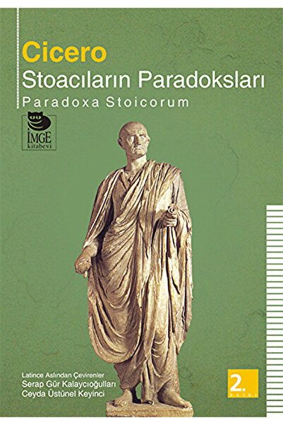 Genel Markalar Stoacıların Paradoksları / Marcus Tullius Cicero / İmge Kitabe...