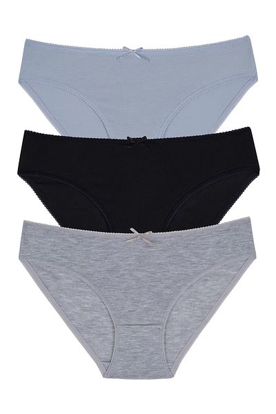 SUWEN 3-Piece Colorful Panties