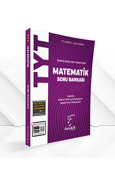 karakök yayınları Karekök TYT Matematik Soru Bankası