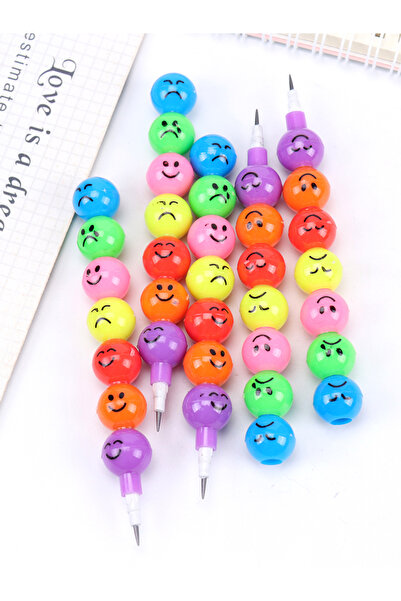 Bluoksweet 4 قطع من أقلام الرصاص لطلاب المدارس الذين يصنعون البيض من كرات الر...