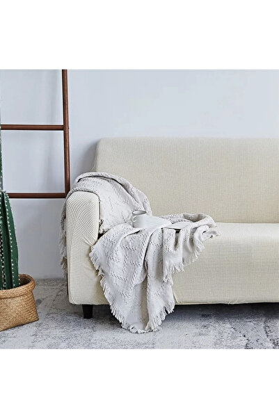 HEYTGAH Canapea cu 3 locuri din bambus Lycra - Husa elastica flexibila lavabila, husa canapea extensibila, 1 bucata