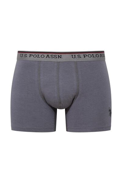 U.S. Polo Assn. Men's Modal Anthracite Long Leg Single Boxer 80481