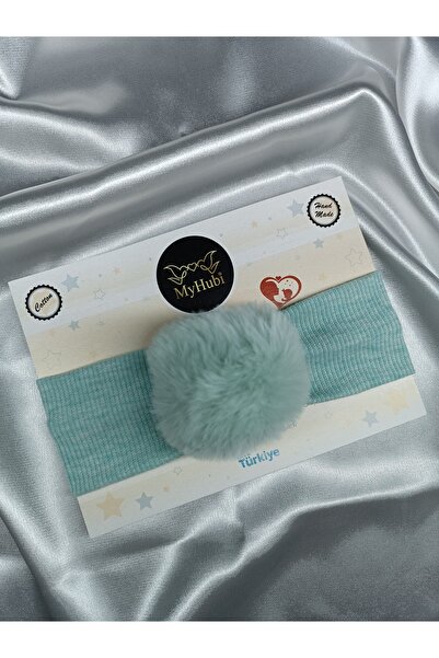 MyHubi اليدوية طفلة أرنب الشعر بوم بوم باندانا