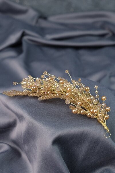 Hobigram Hair Accessory Rana Side Buckle Bridal Hair and Turban Accessory – Other Hair Accessories, Stylish Design