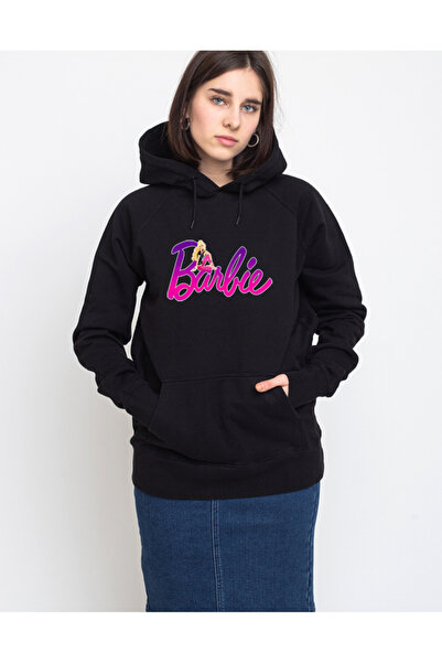 Surprise tekstil Hanorac negru de calitate 3D cu glugă Imprimat