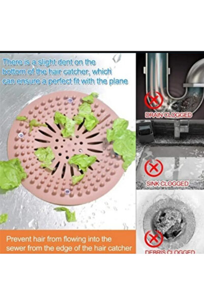 NİVENE مصفاة دائرية سيليكون متعددة الأغراض / المطبخ، الحمام، الحوض