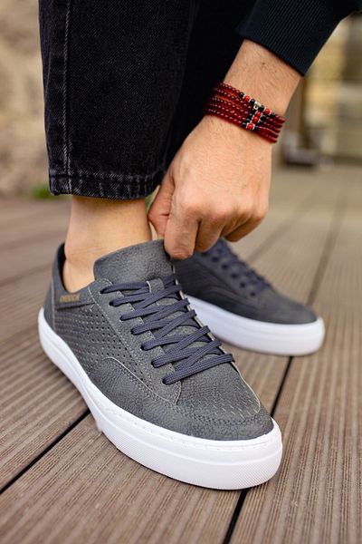 DukkanCo ANTHRACITE CH015 CBT First Edition Men's Shoes