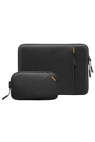 Tomtoc مجموعة حافظات ماك بوك برو السوداء مقاس 16 بوصة من ديفندر A13 - A13f2dv