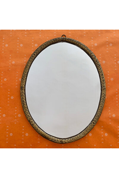 PESHCE Pirinç Oval Ayna