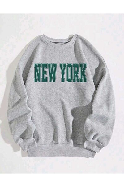 FAVORİST okrugla kragna Dukserica Oversize kroj