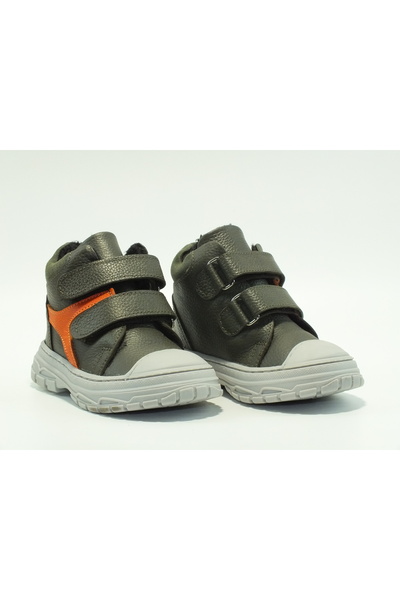 Toddler Double velcro rubber toe boots