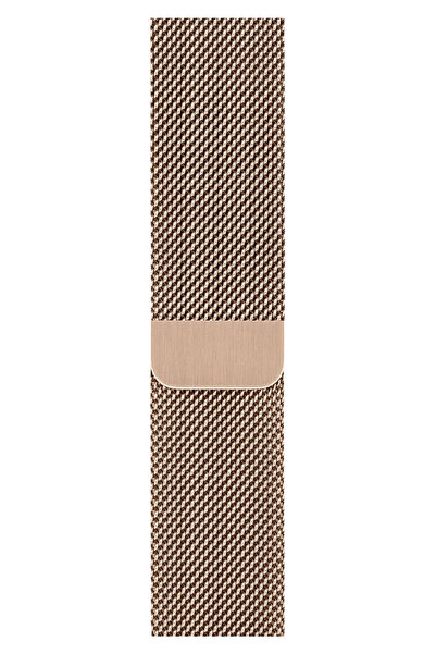 minsun Apple Watch 2 3 4 5 6 7 8 9 Se 38 40 41mm Uyumlu Milano Çelik Kordon L...